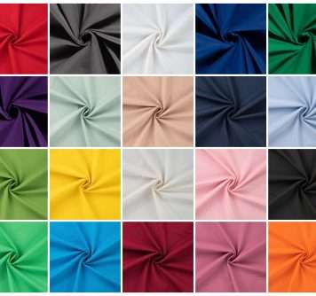 Baumwollstoff „Fahnentuch“ – 100 % Baumwolle, Oeko‑Tex Standard 100 – Meterware- 0,5m