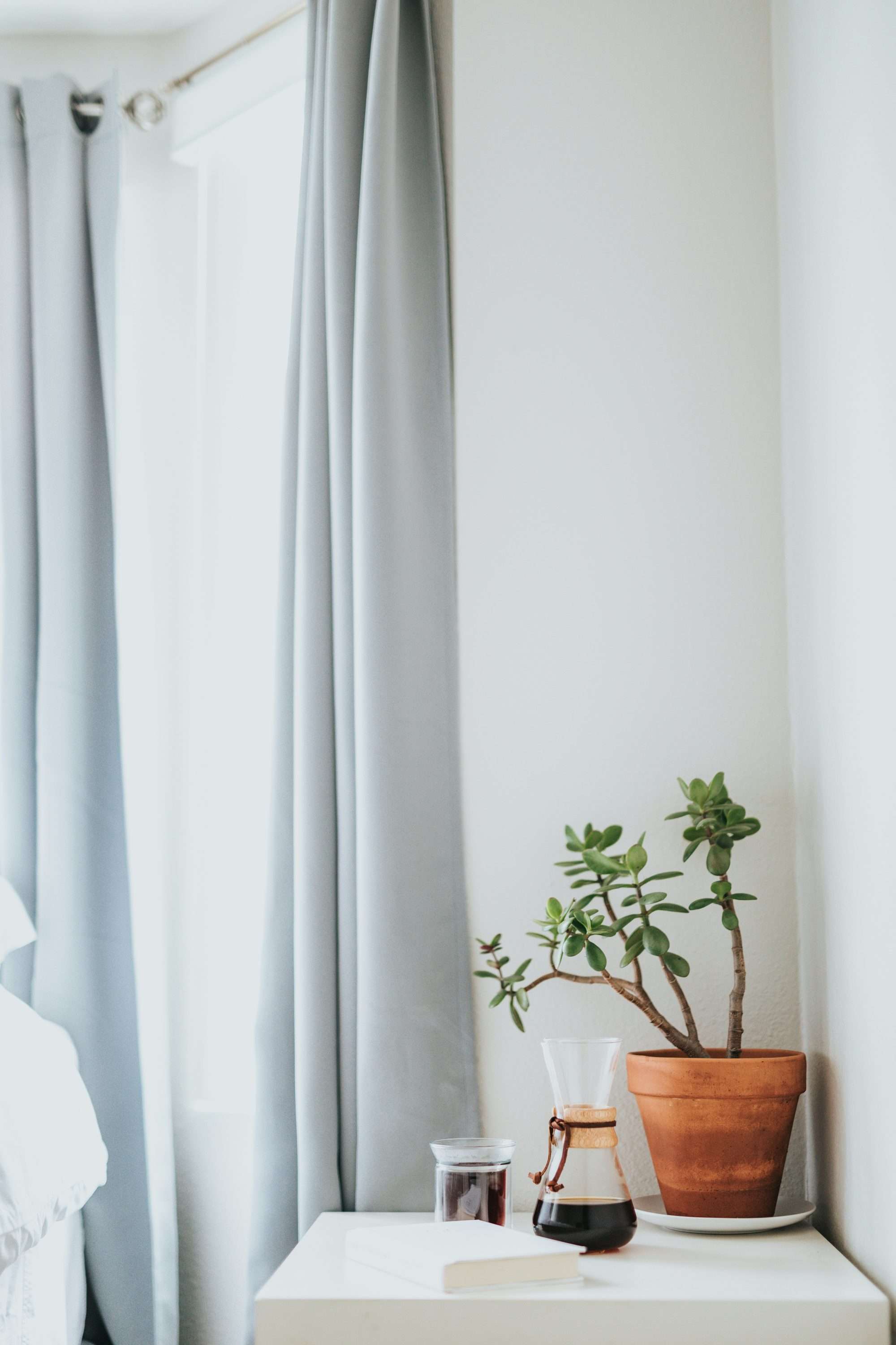 Frische Vorhänge im Wohnzimmer Bielefeld