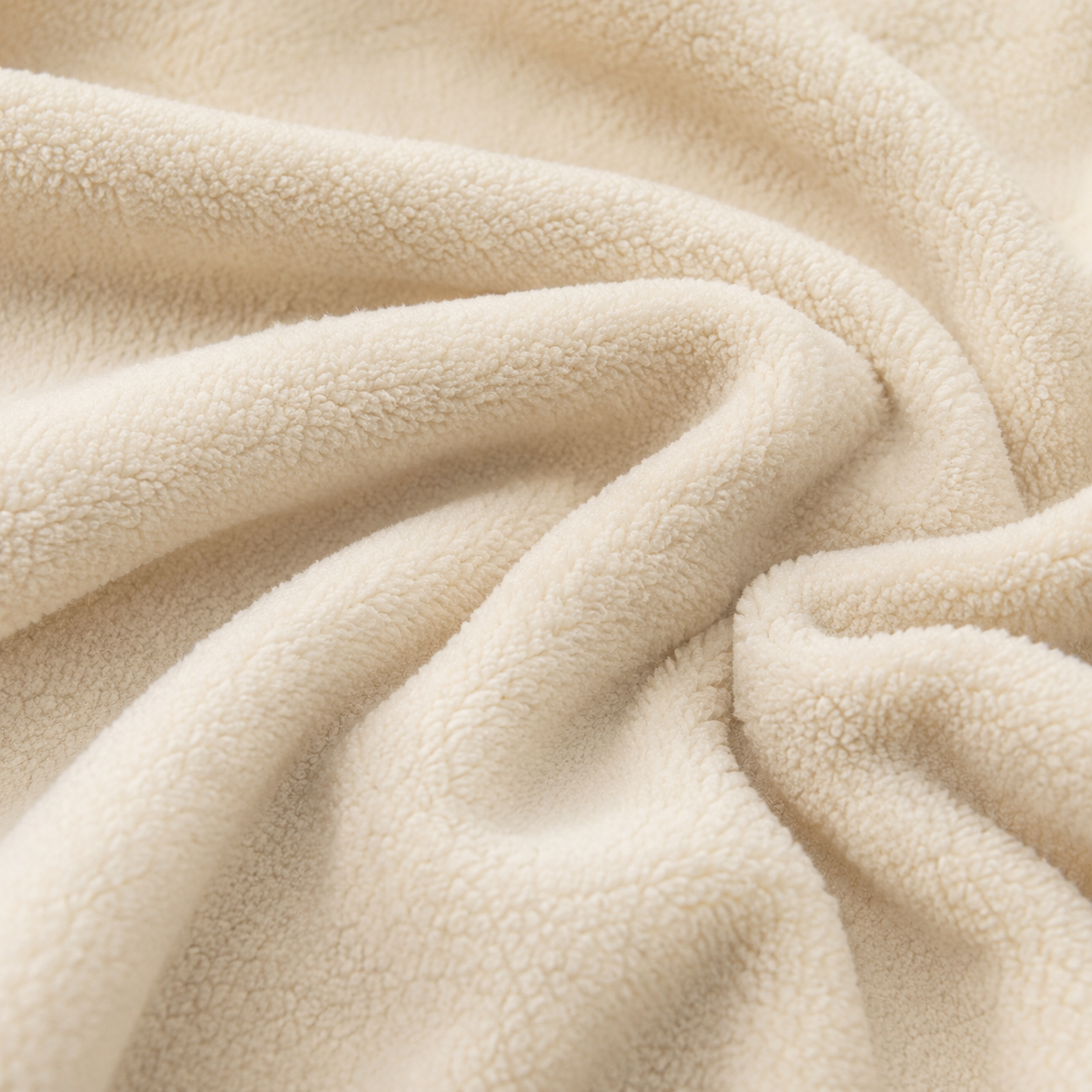 Warmer weicher Fleece Stoff